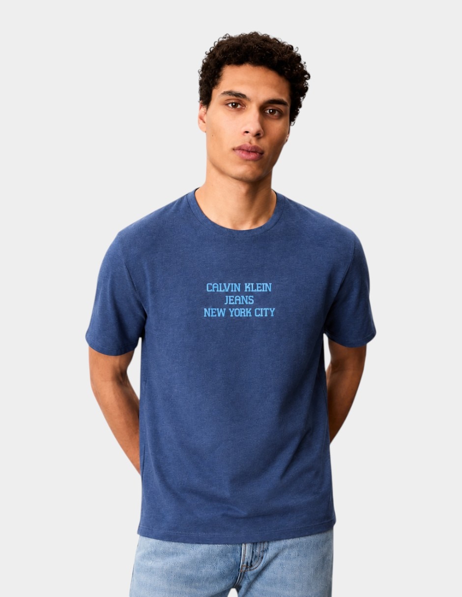 Playera cuello redondo para hombre 2