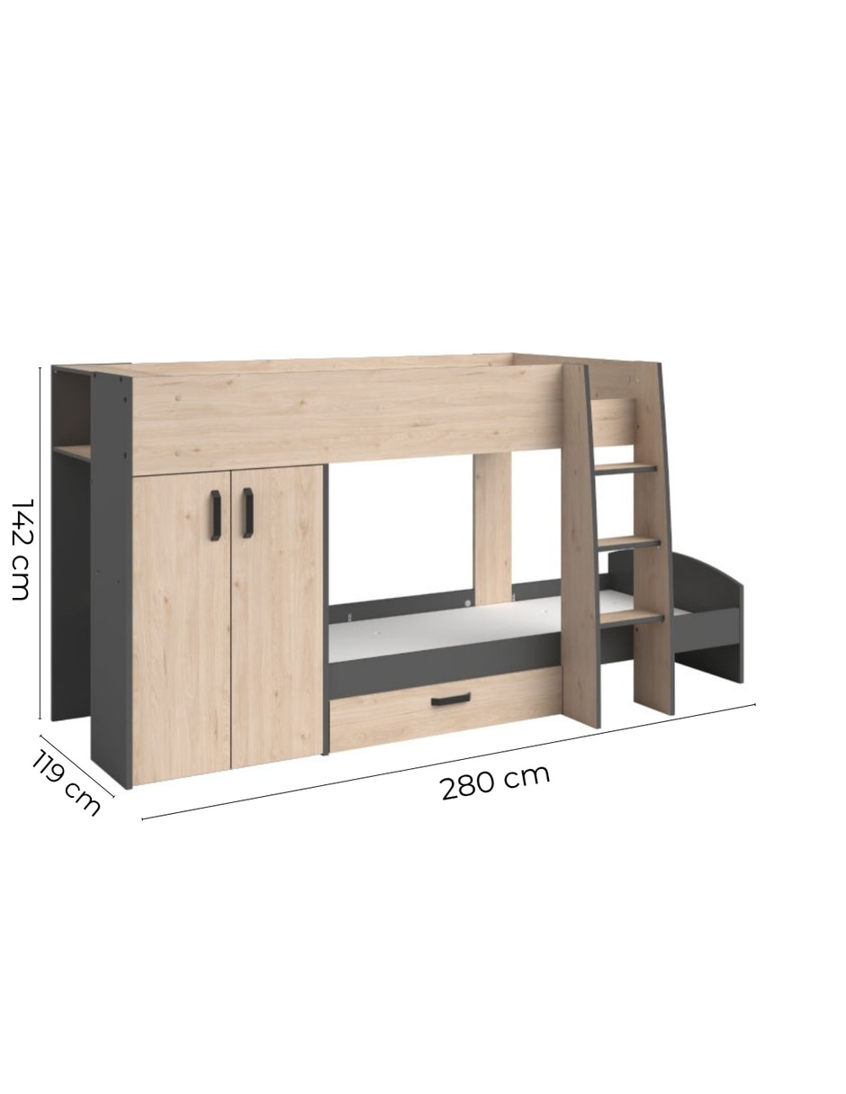 Litera de MDF 7