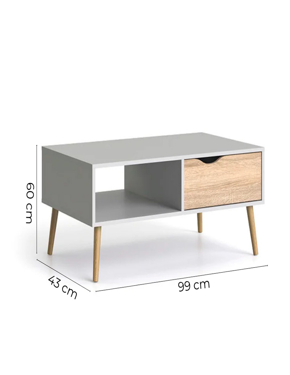 Mesa de centro armable oslo