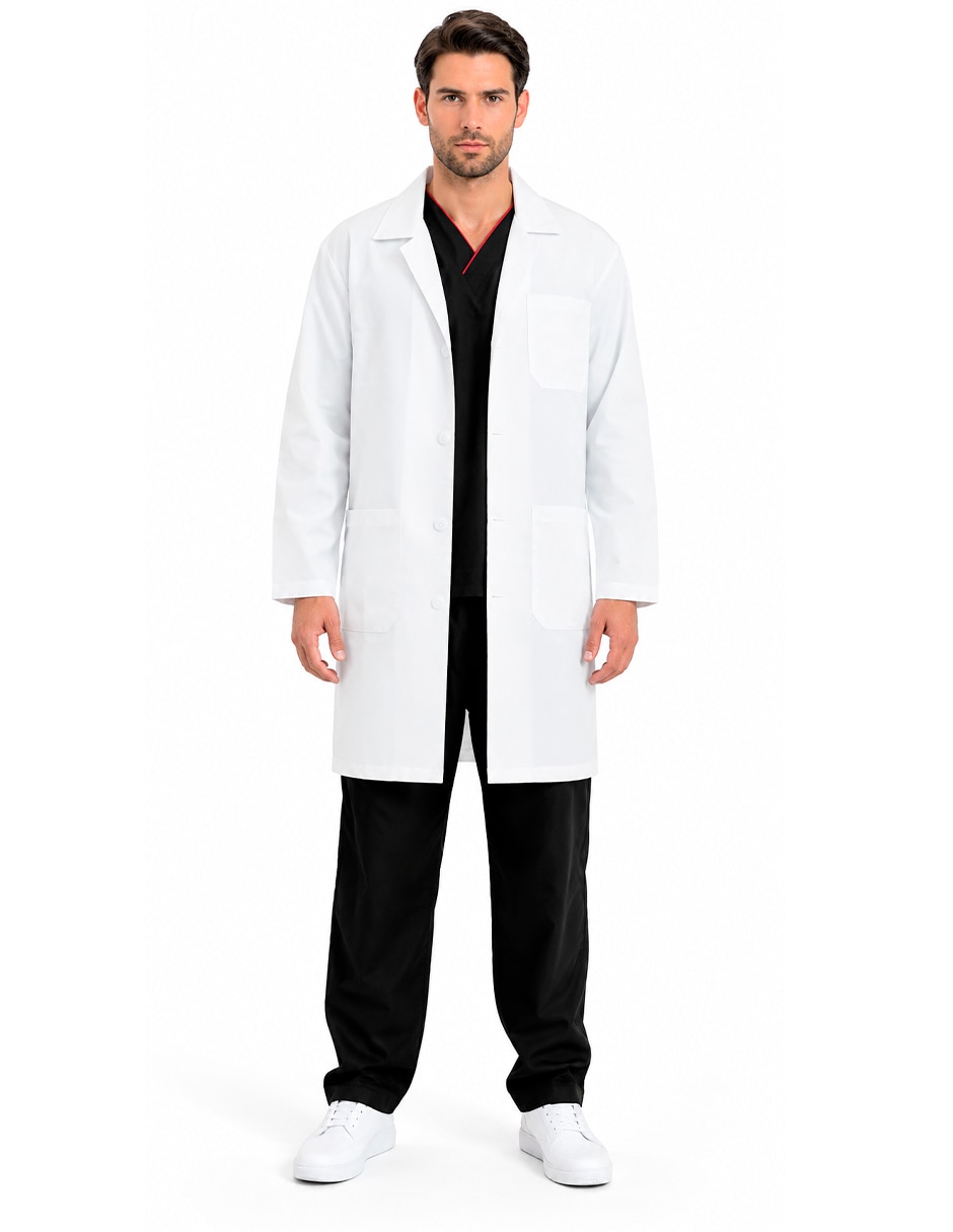 Set de bata médica estilo relajado para hombre 2