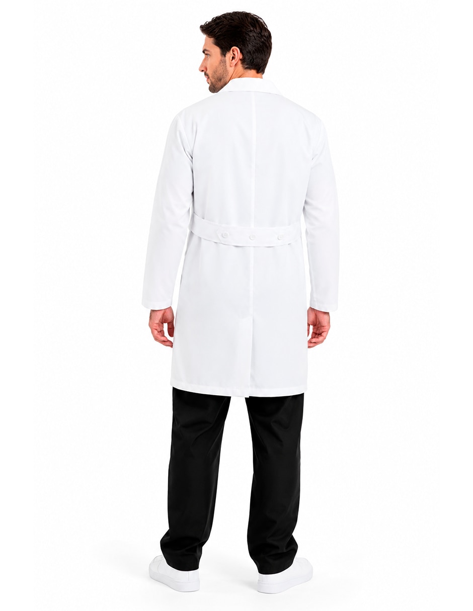 Set de bata médica estilo relajado para hombre 4