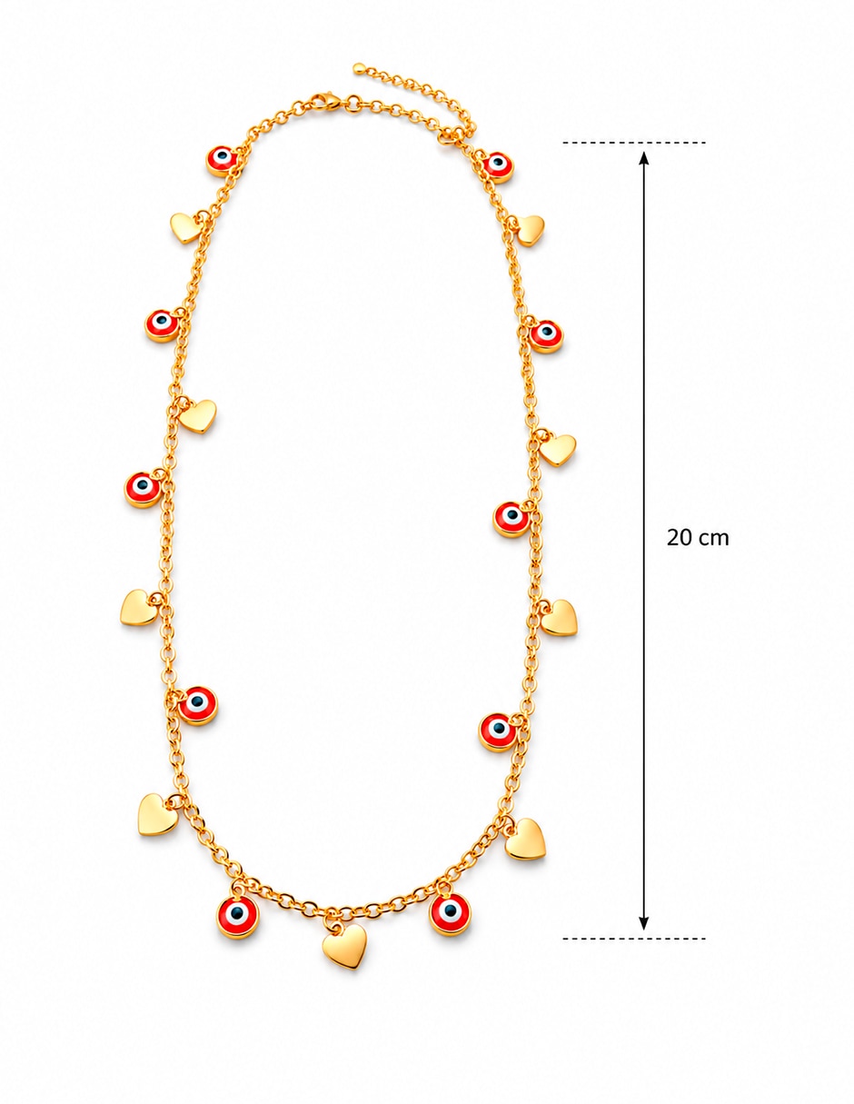 Set de collar y aretes