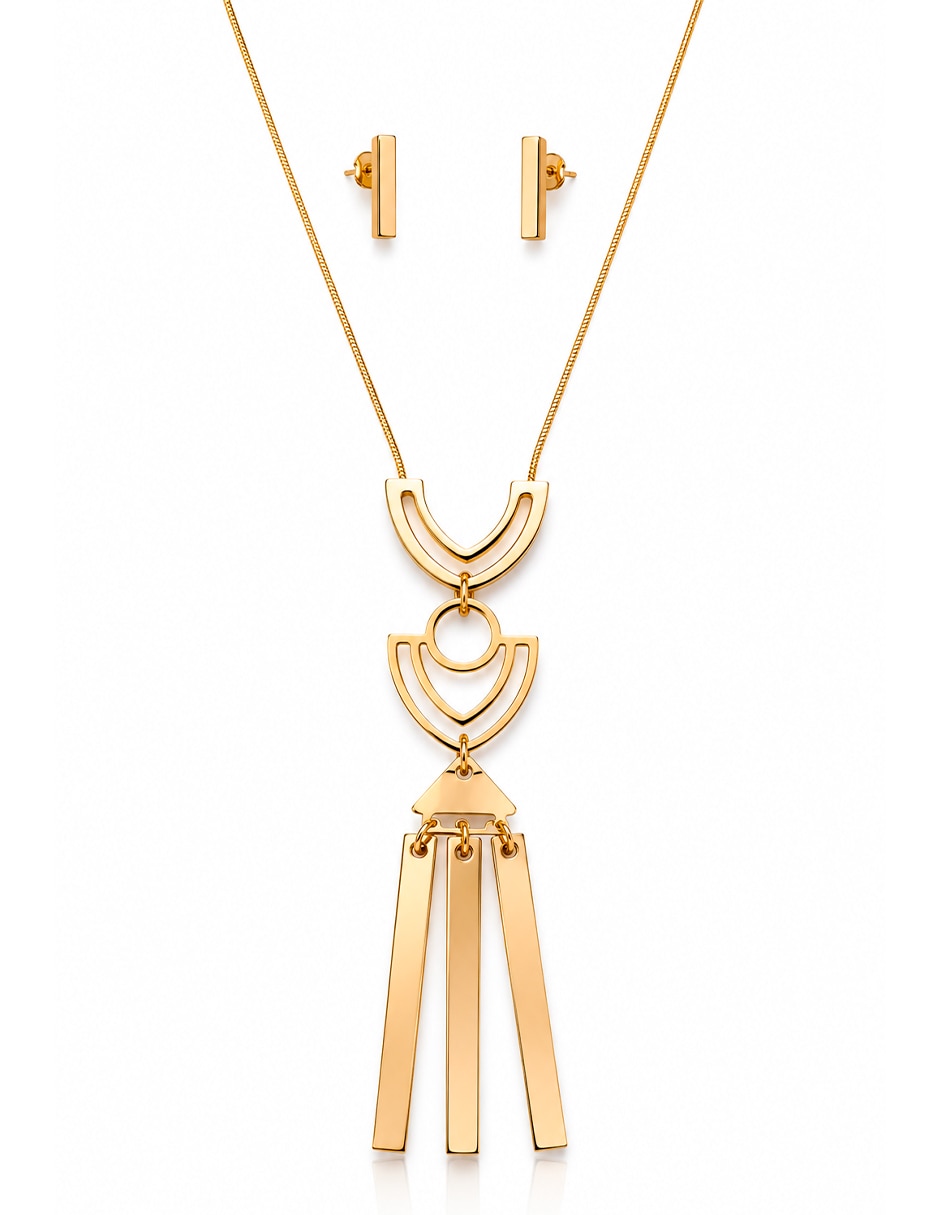 Set de collar y aretes Set de collar y aretes