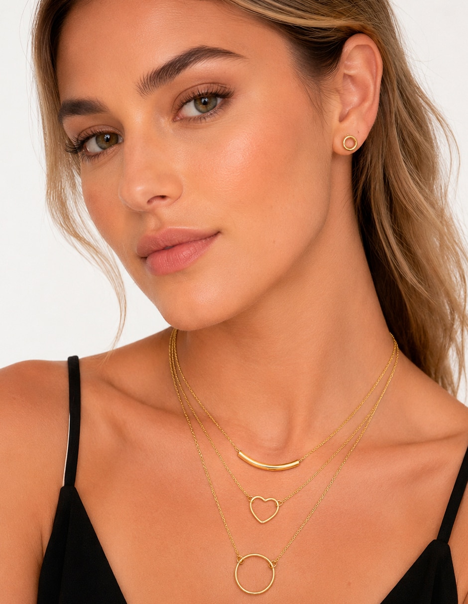 Set de collar y aretes Set de collar y aretes