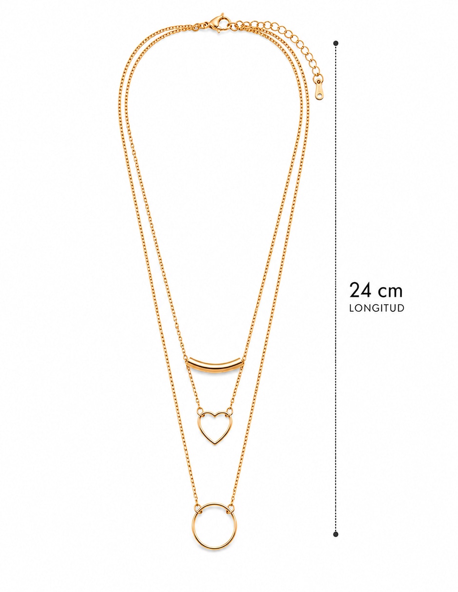 Set de collar y aretes 2