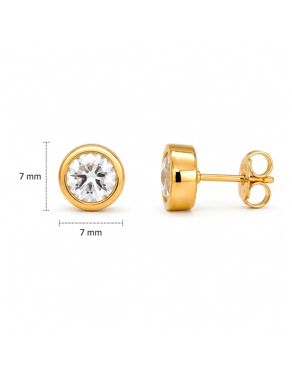 Set de collar y aretes zirconia 4
