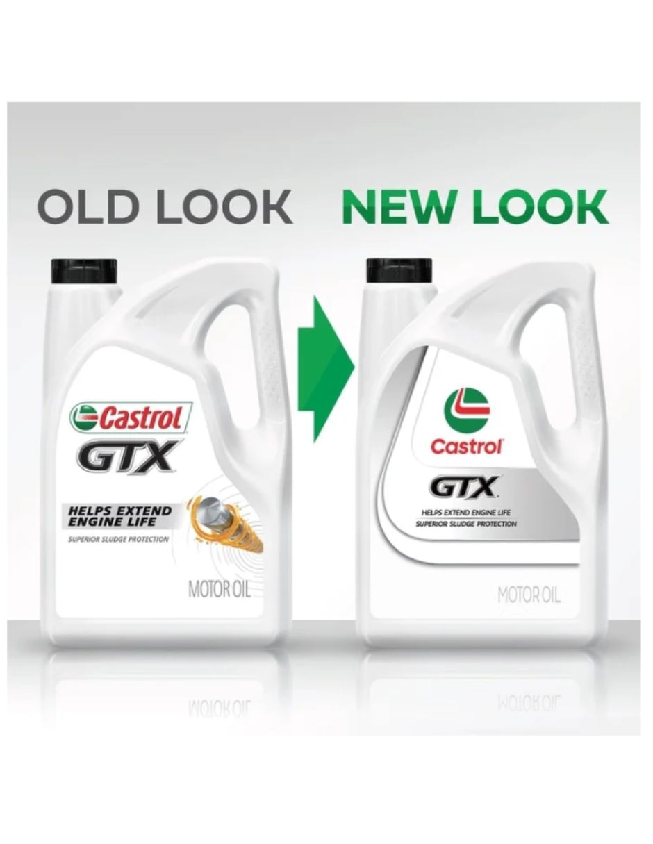 Aceite semi sintético castrol para automóvil 10w-40 4.73 l