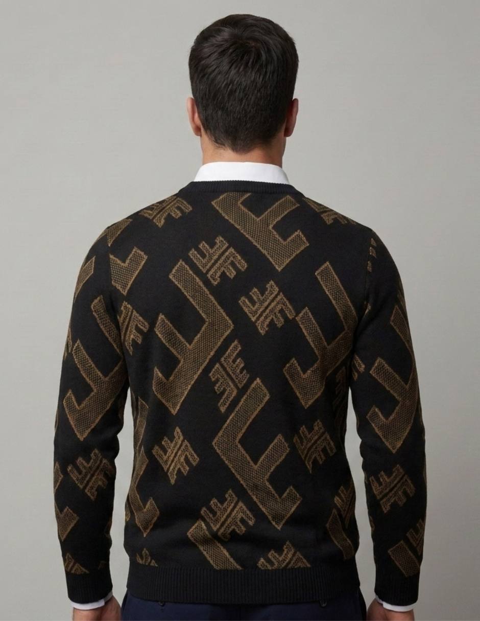 Suéter cuello redondo para hombre 3