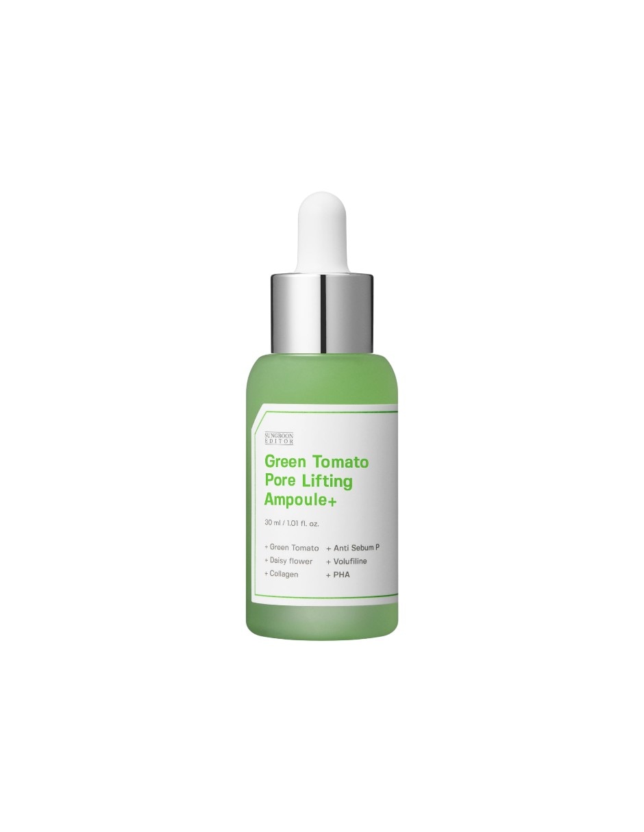 Tratamiento para facial green tomato pore lifting ampoule 30ml - suero reafirmante para poros con extracto patentado antiedad green tomato