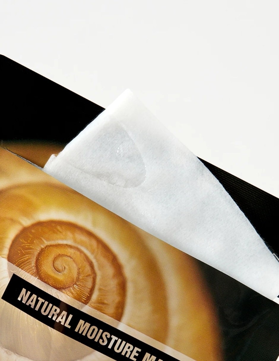 Mascarilla facial natural moisture snail mask sheet 25ml - mascarilla celulosa caracol hidratante para regenerar orjena mascarilla 7