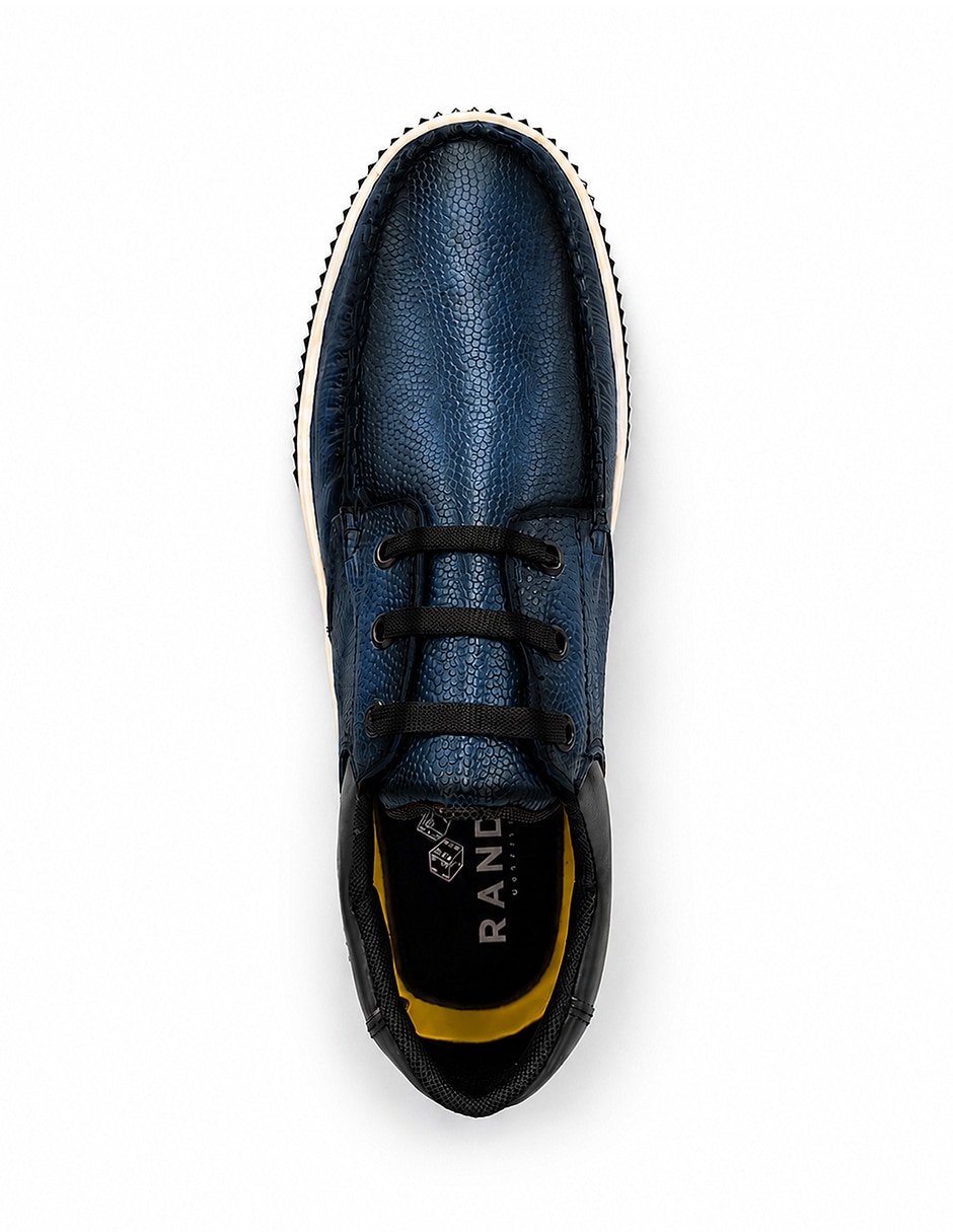 Zapato Choclo Vermont Mantarraya Indigo para hombre 6