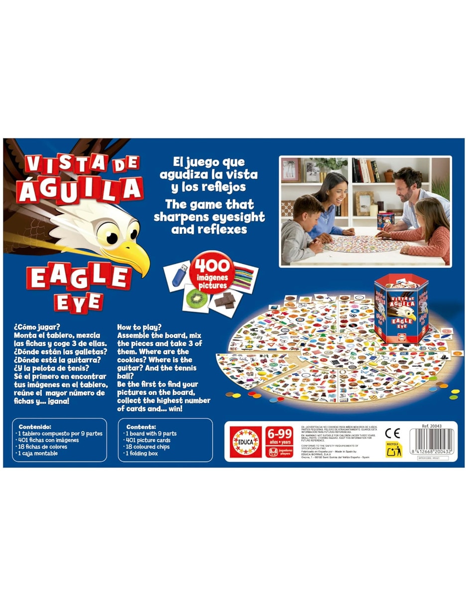 Juego mesa vista de aguila 2