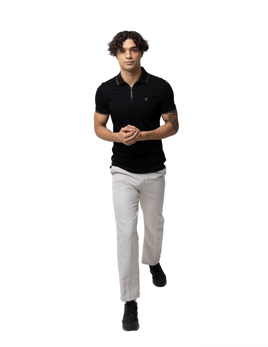 Playera polo milan cuello polo para hombre 3
