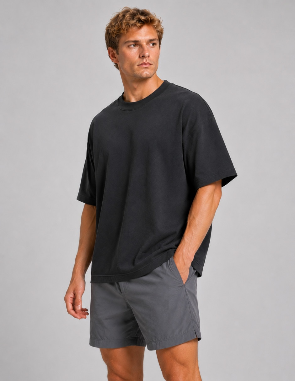 Set playera deportiva playera deportiva casual voltaica oversized unisex