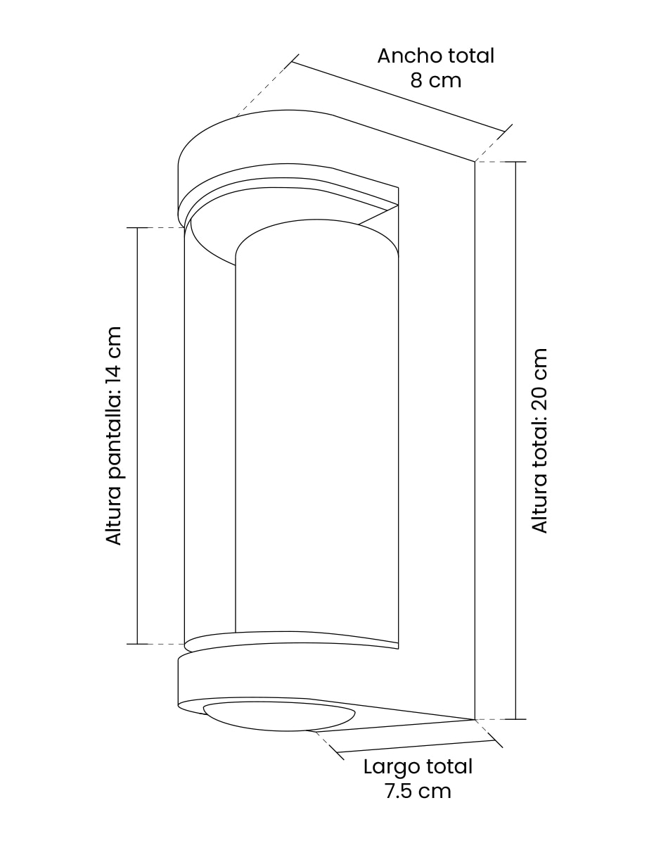 Árbotante LED 9