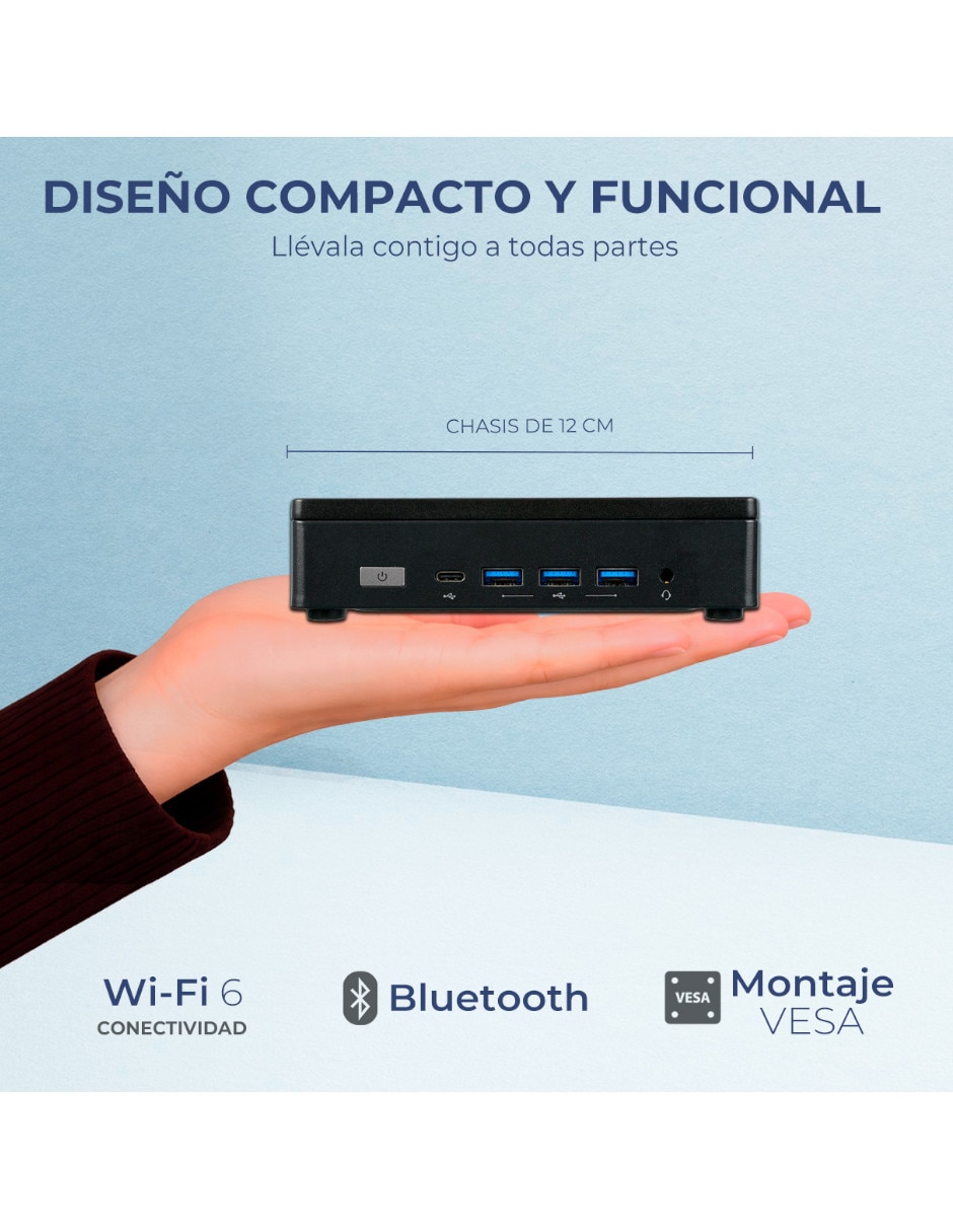 Mini pc mpelz5-i516gb512 intel core i5 integrada 16 gb ram 512 gb 2