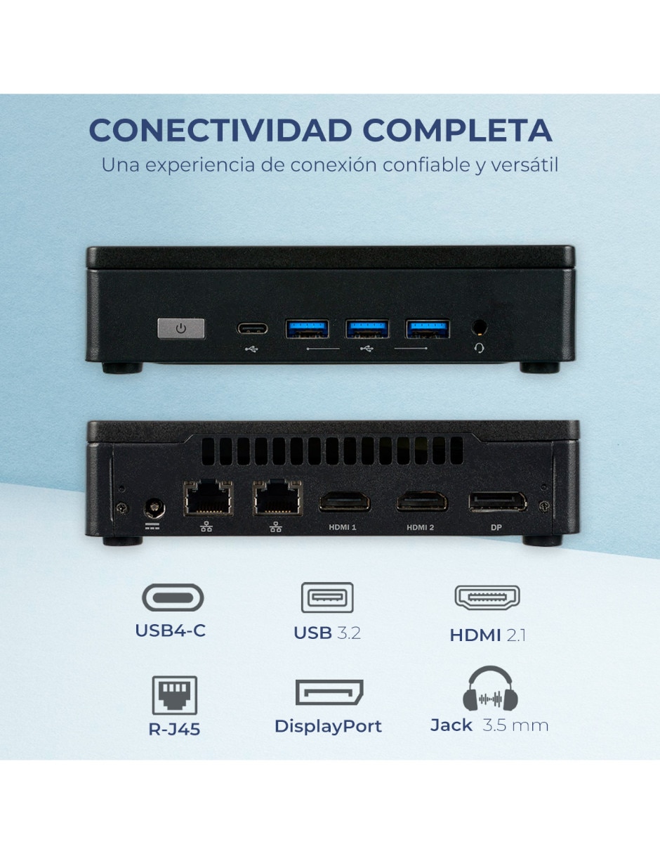 Mini pc mpelz5-i516gb512 intel core i5 integrada 16 gb ram 512 gb 4