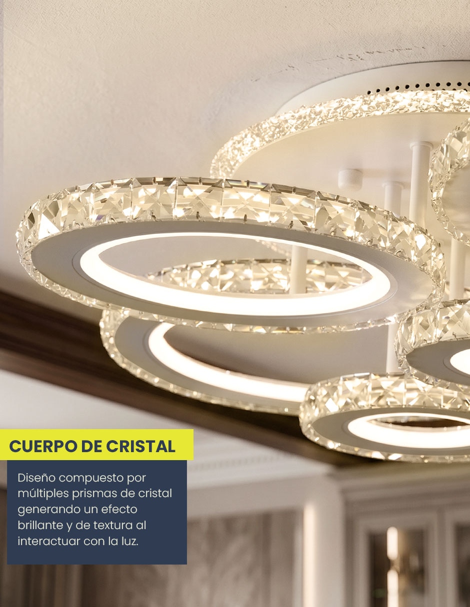 Plafón LED Solaris 2