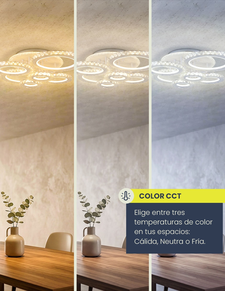 Plafón LED Solaris 6