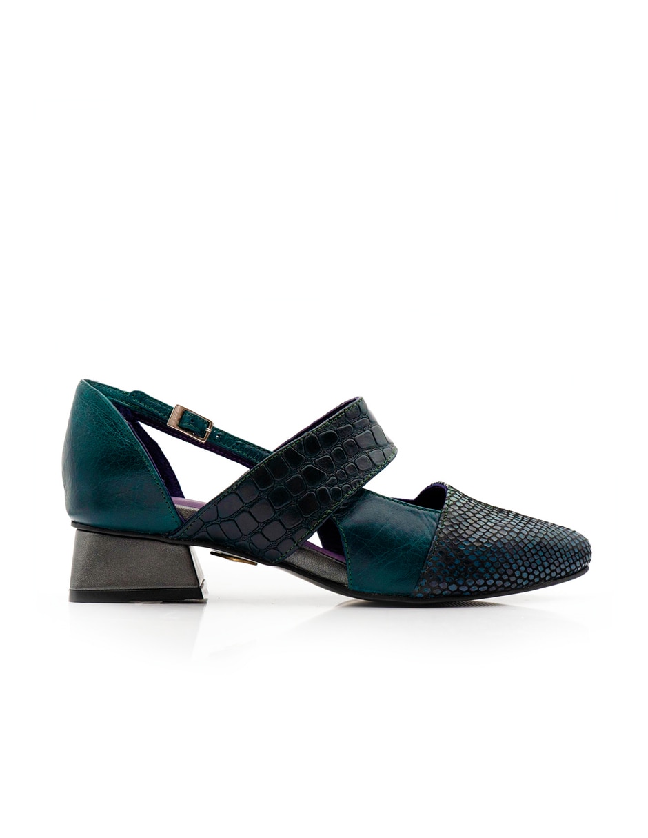 Zapatilla de piel Zapatilla de piel