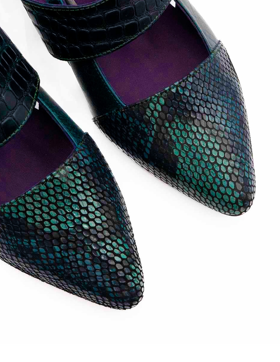 Zapatilla de piel 3