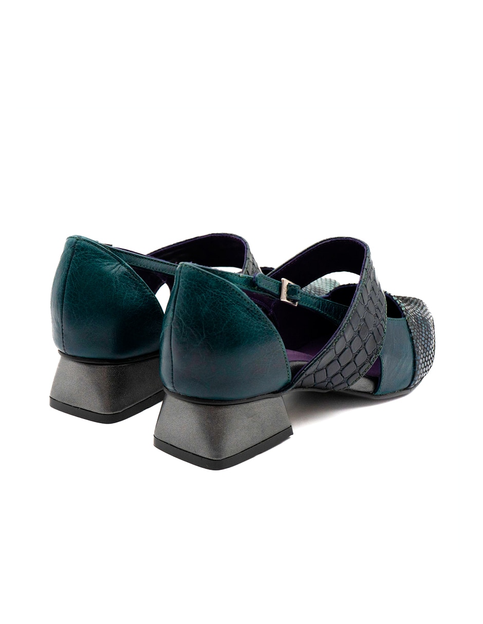 Zapatilla de piel 4