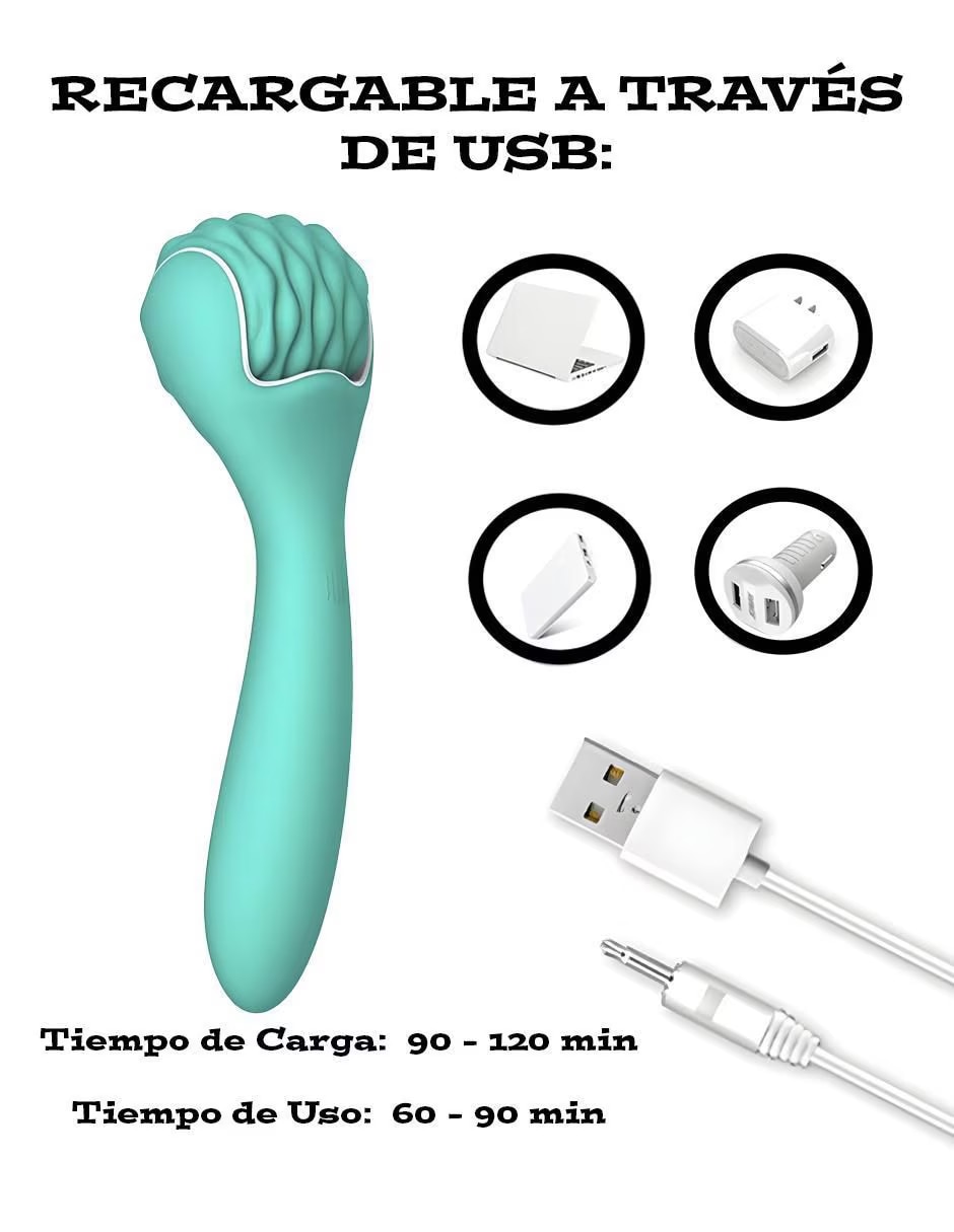 Vibrador para clítoris y punto g