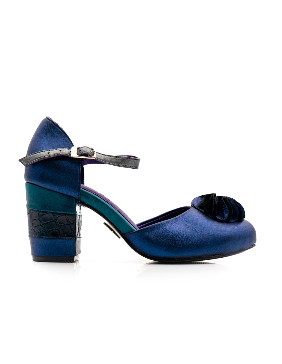 Zapatilla de piel Zapatilla de piel