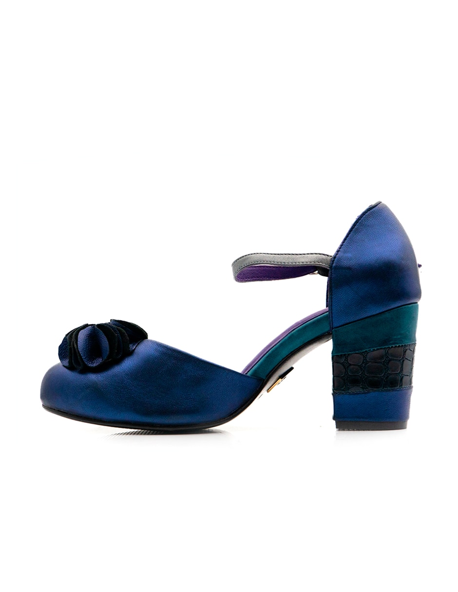 Zapatilla de piel 7