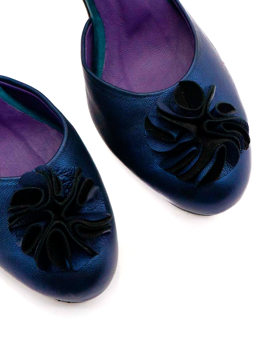 Zapatilla de piel 8