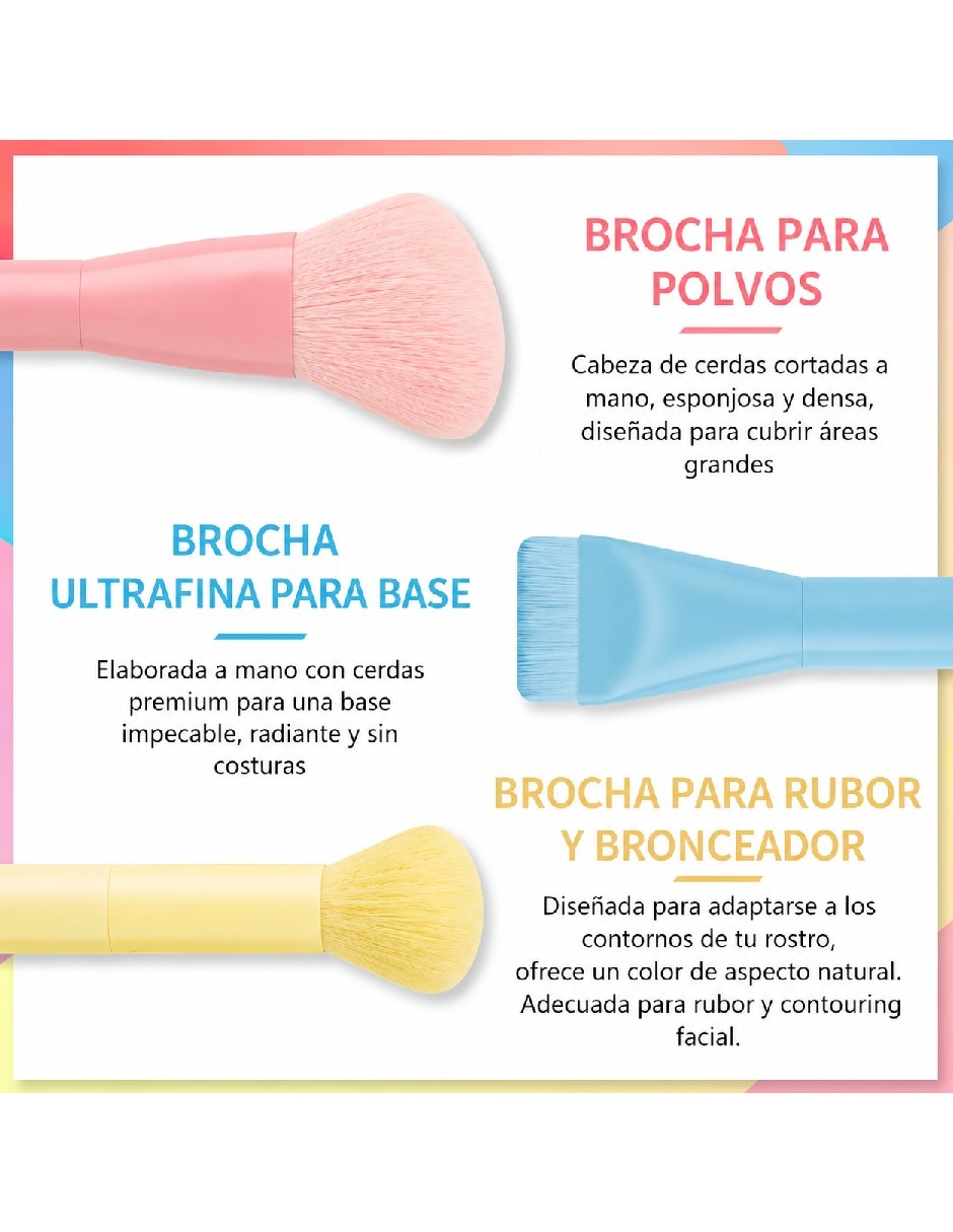 Set de brochas 4