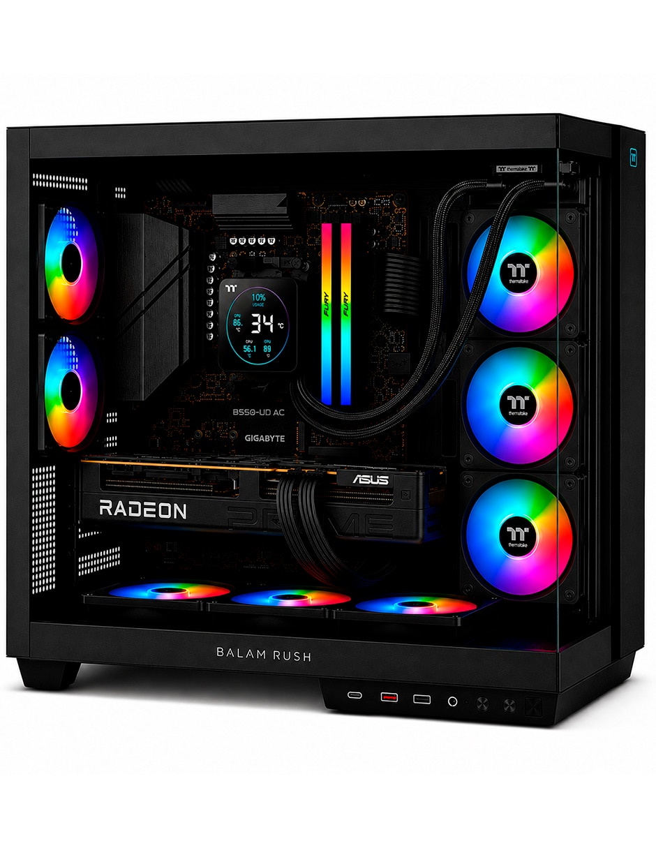 Computadora gamer pcg-amd102 amd ryzen 7 amd radeon rx 9070 32 gb ram 1 tb Computadora gamer pcg-amd102 amd ryzen 7 amd radeon rx 9070 32 gb ram 1 tb
