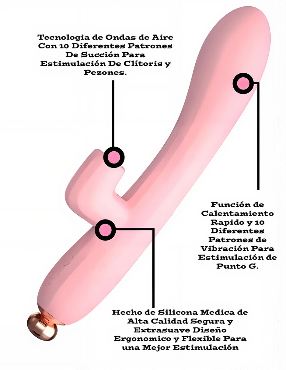 Succionador para clítoris y punto g