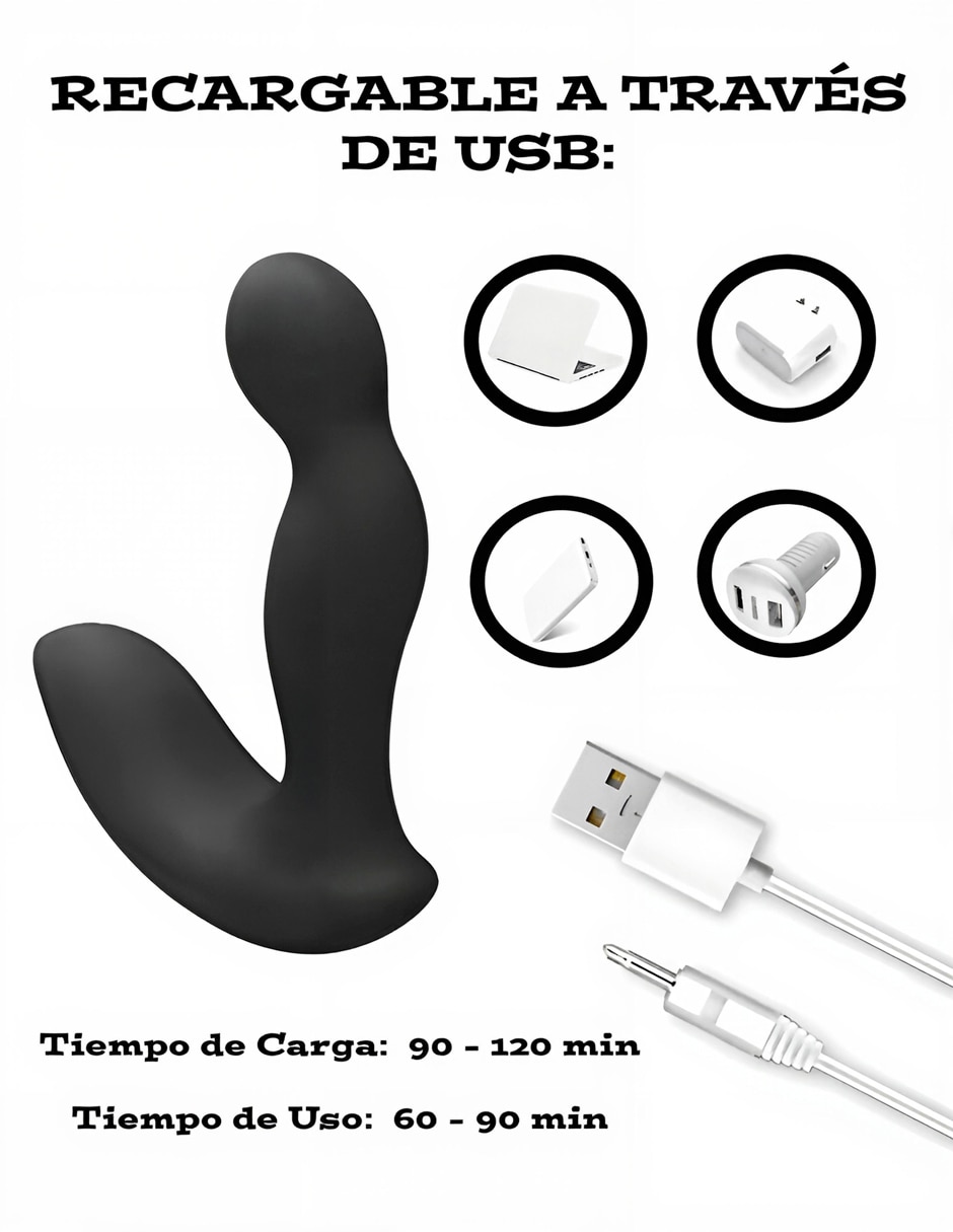 Vibrador para próstata