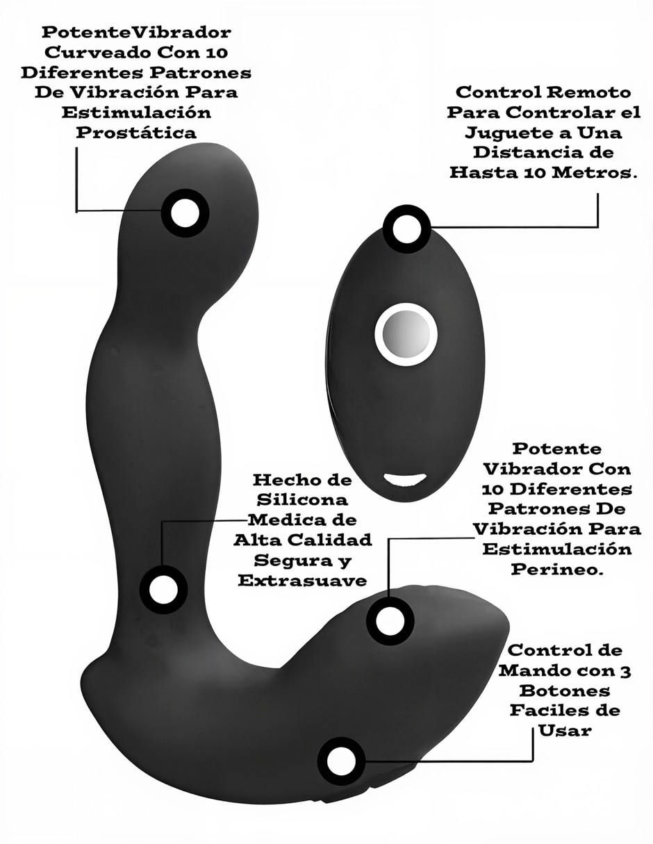 Vibrador para próstata