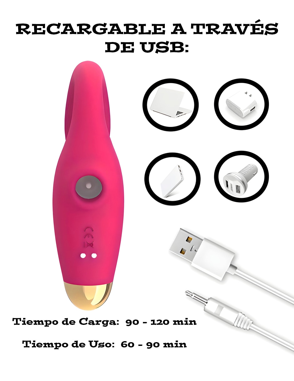 Succionador para clítoris y punto g
