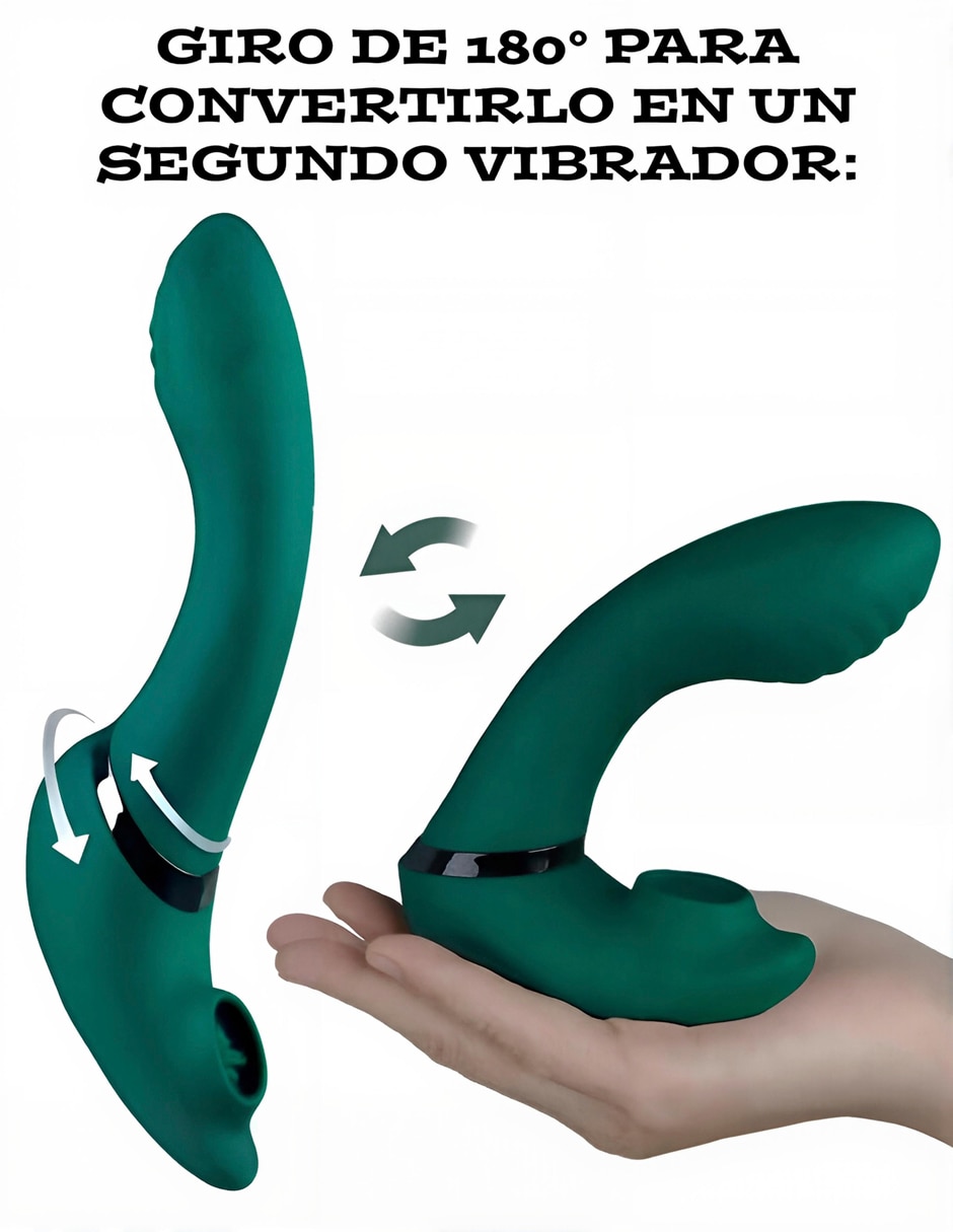 Succionador para clítoris y punto g