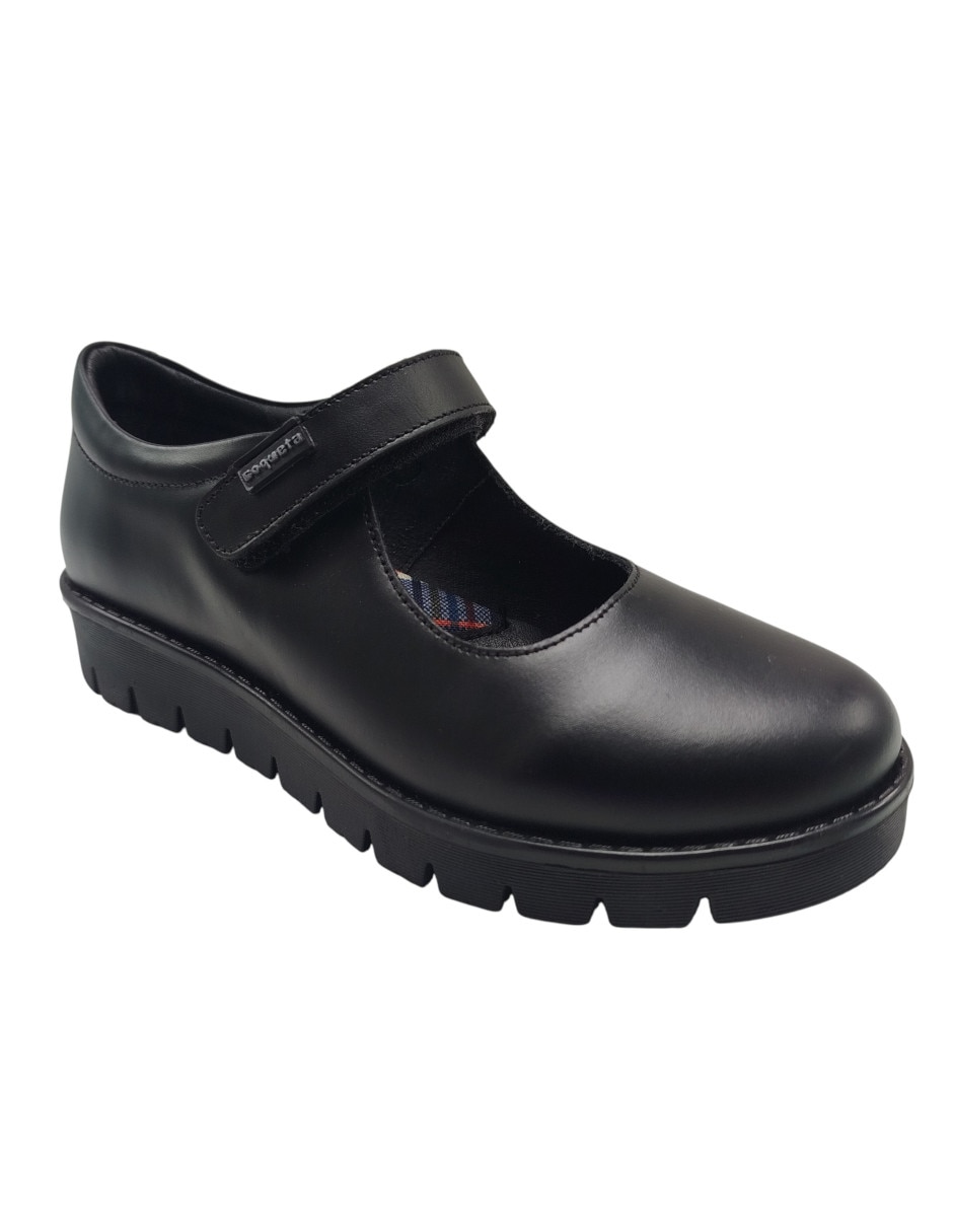 Zapato Escolar a temporal de Piel para Infantil / Niños grandes Niña 2