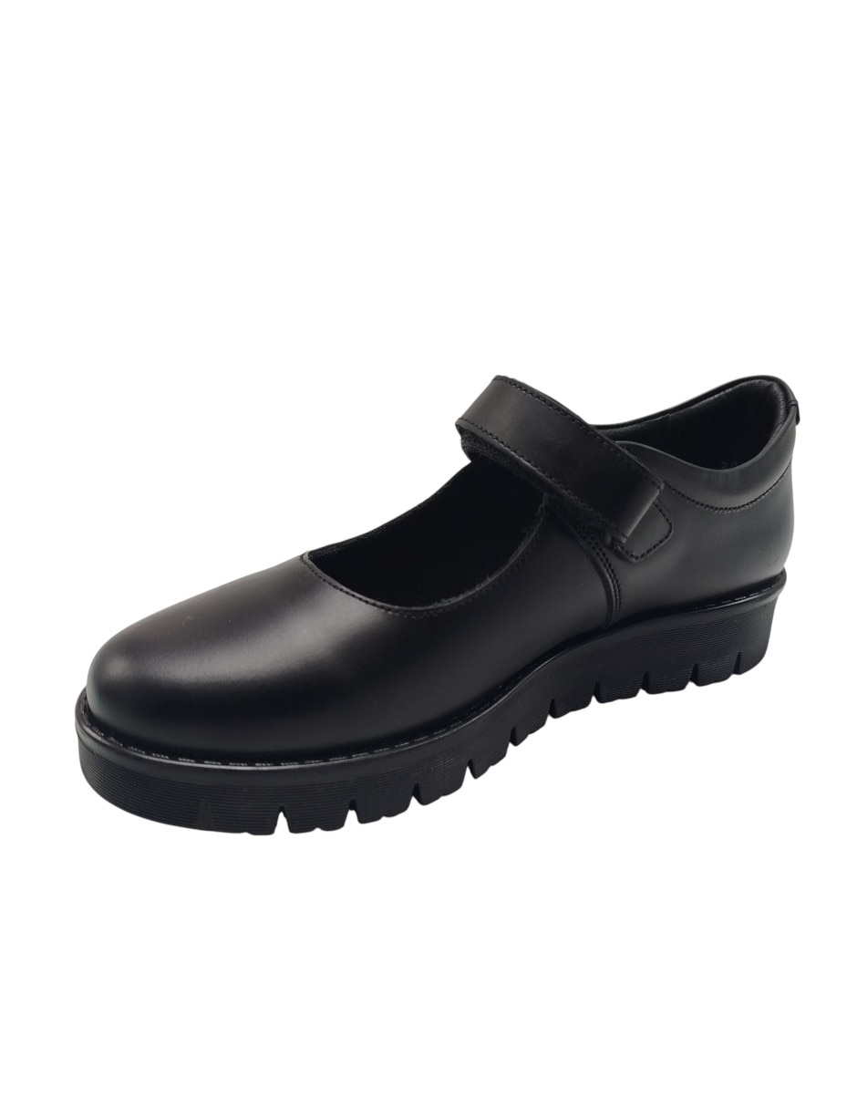 Zapato Escolar a temporal de Piel para Infantil / Niños grandes Niña 4