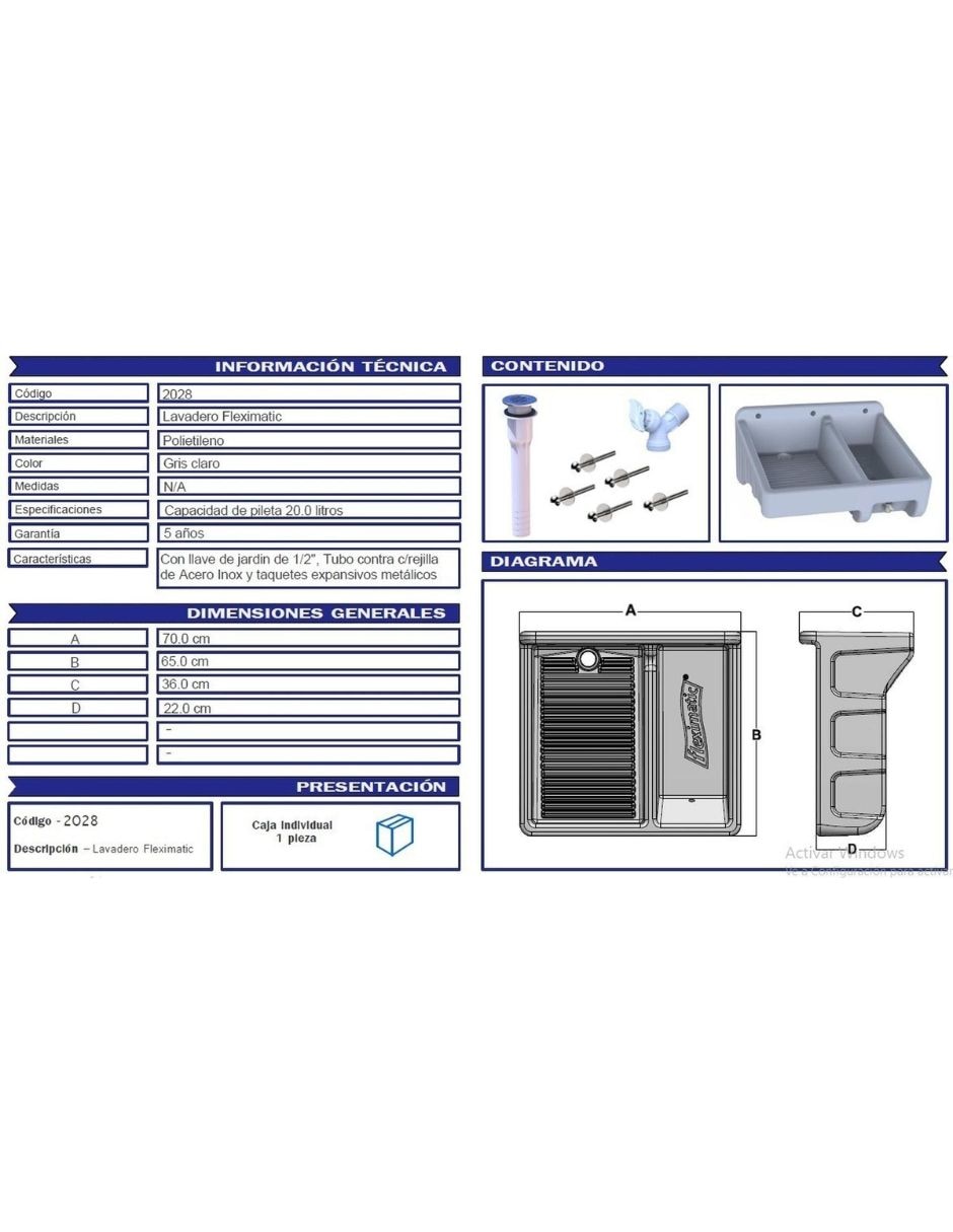 Lavabo manual 2