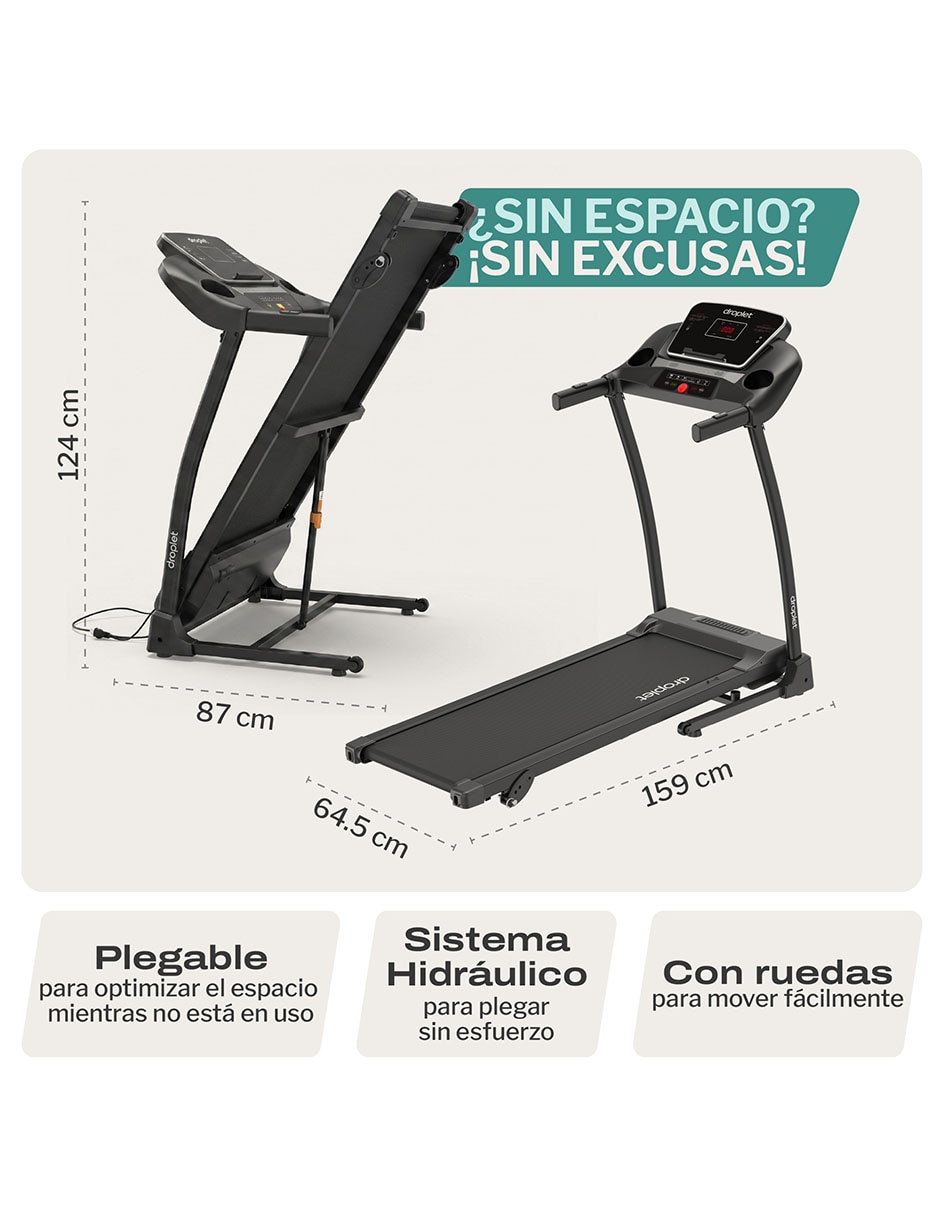 Caminadora profesional RN420 plegable 12