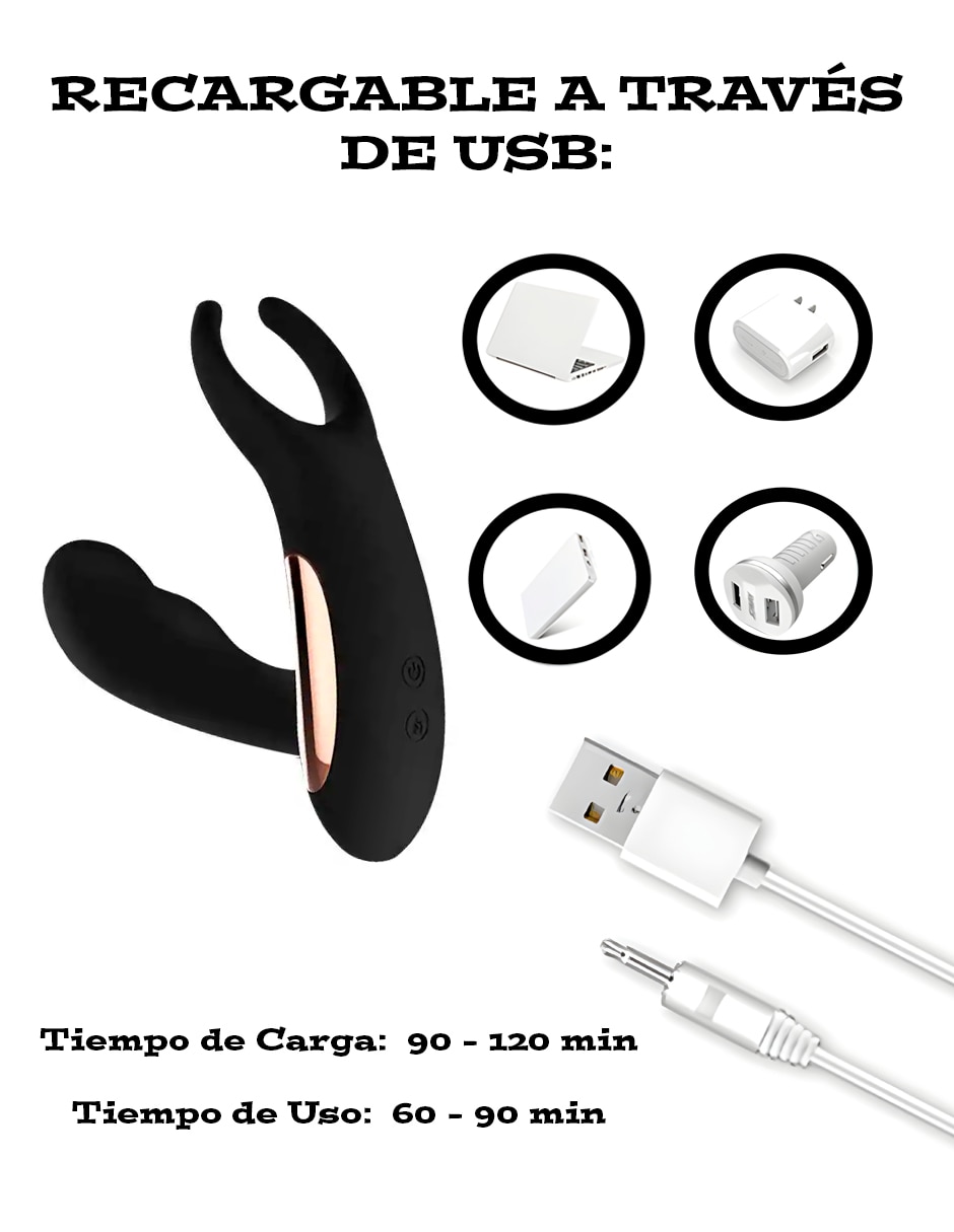 Vibrador para próstata