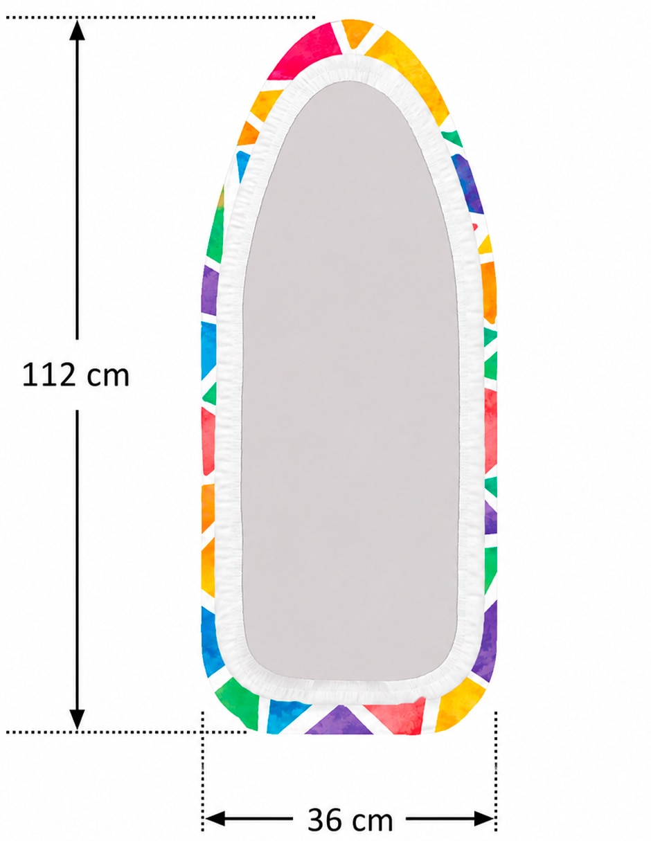 Cubierta para burro de planchar funda compact de algodón 3