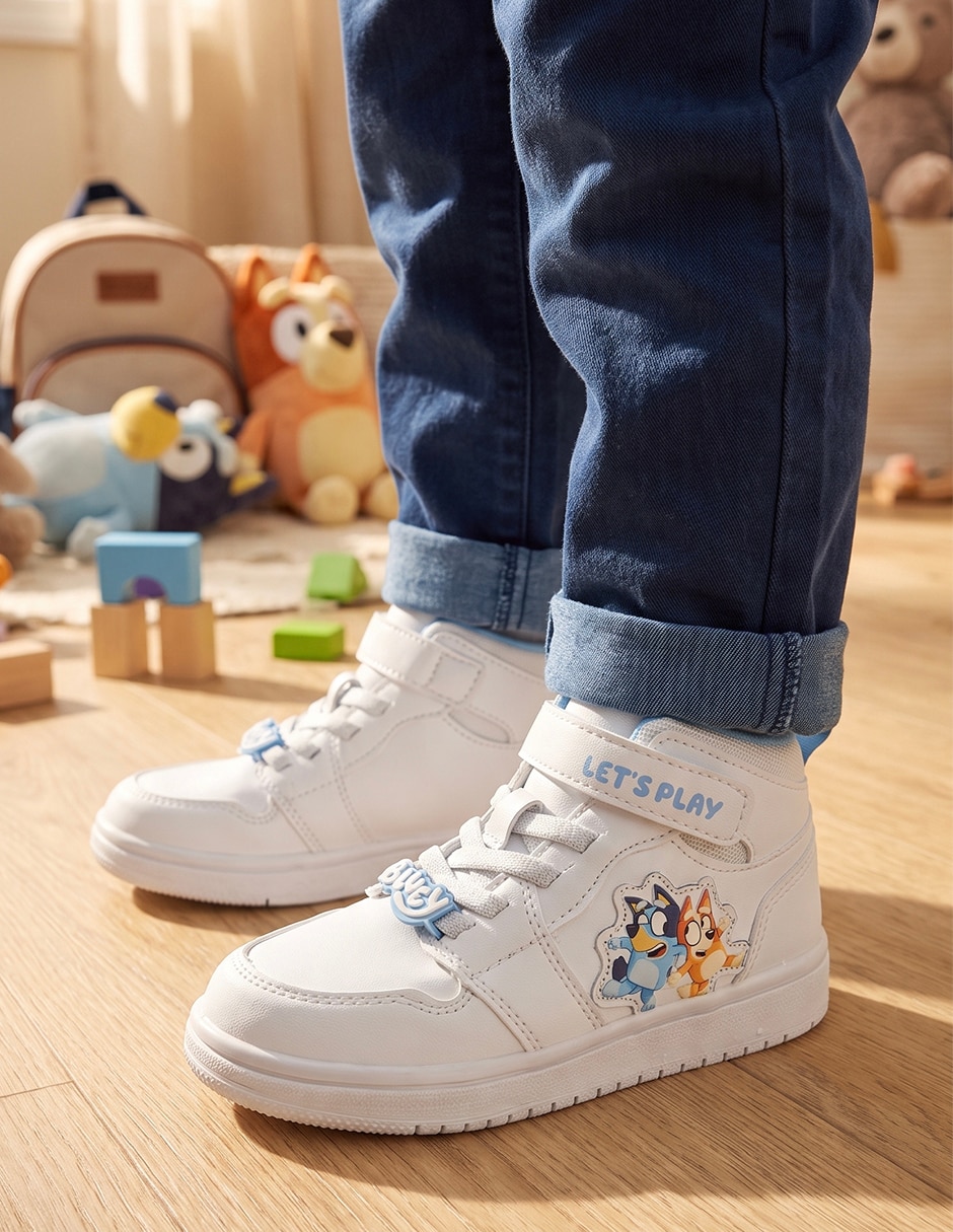 Tenis para infantil unisex bluey y bingo 7