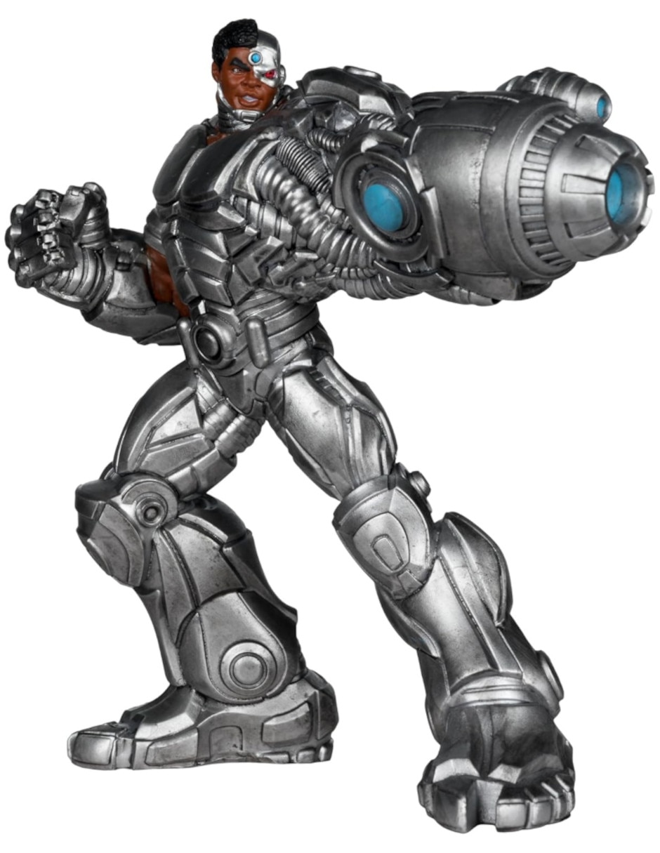 Figura de colección dc cyborg limitada Figura de colección dc cyborg limitada