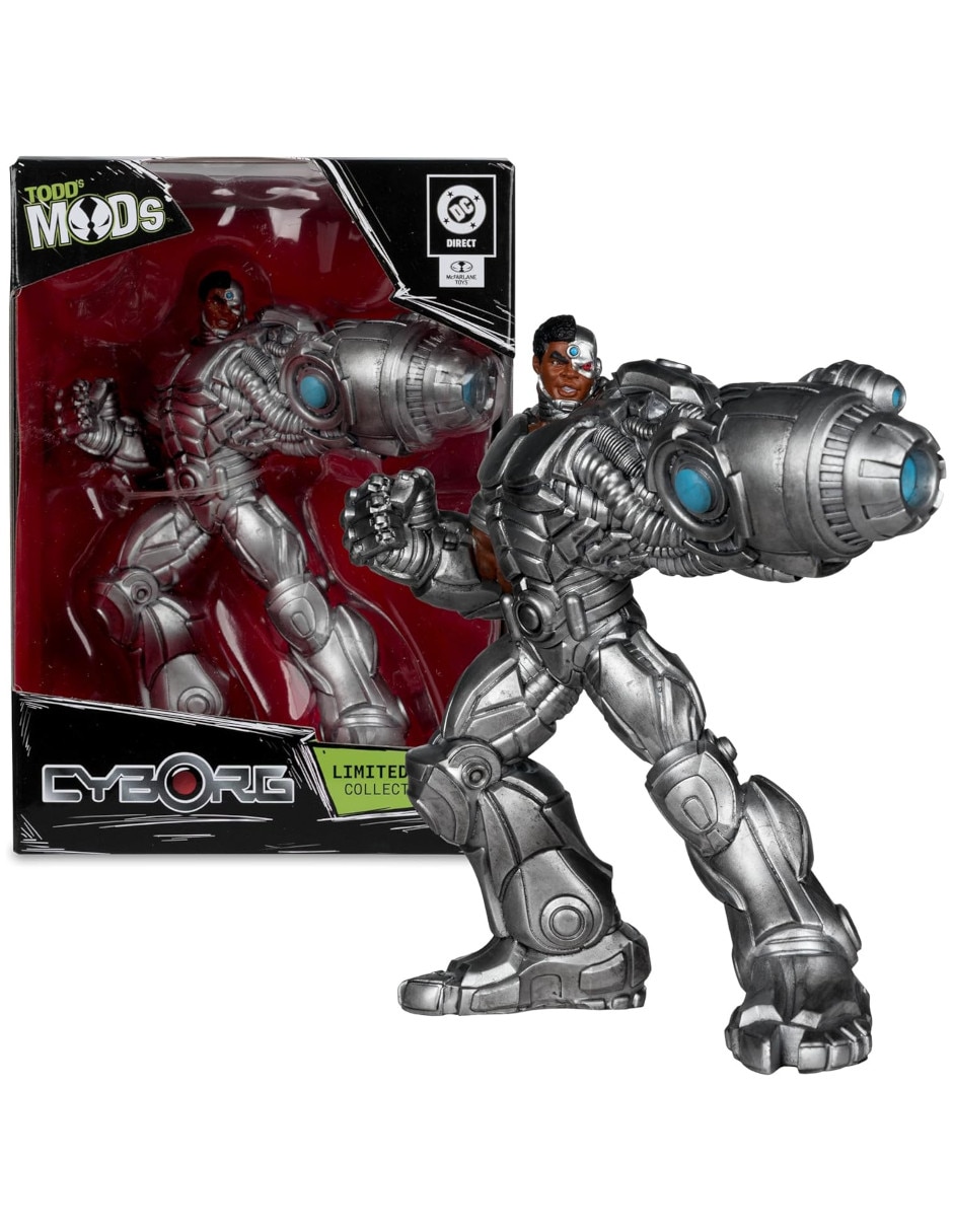 Figura de colección dc cyborg limitada Figura de colección dc cyborg limitada