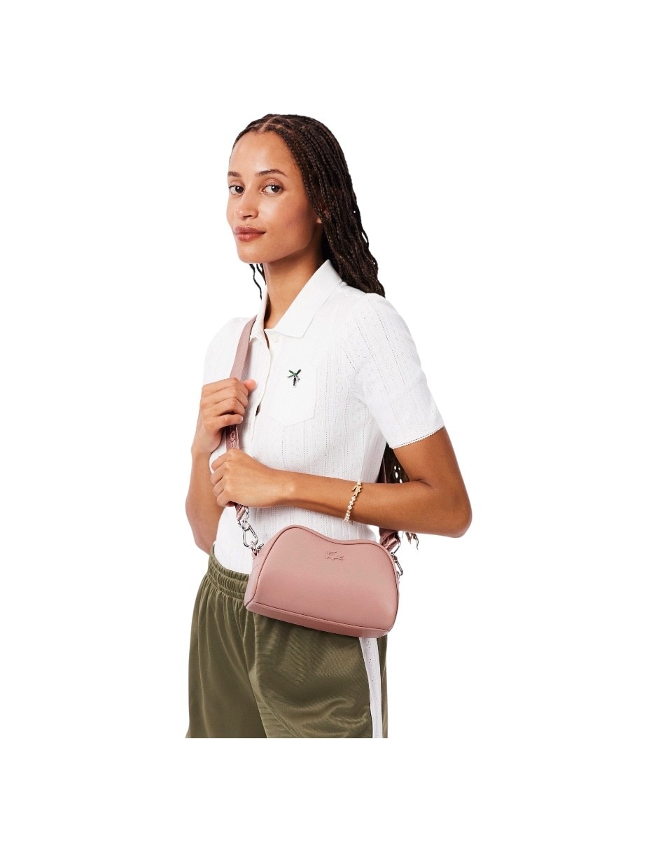 Bolsa crossbody de piel para mujer