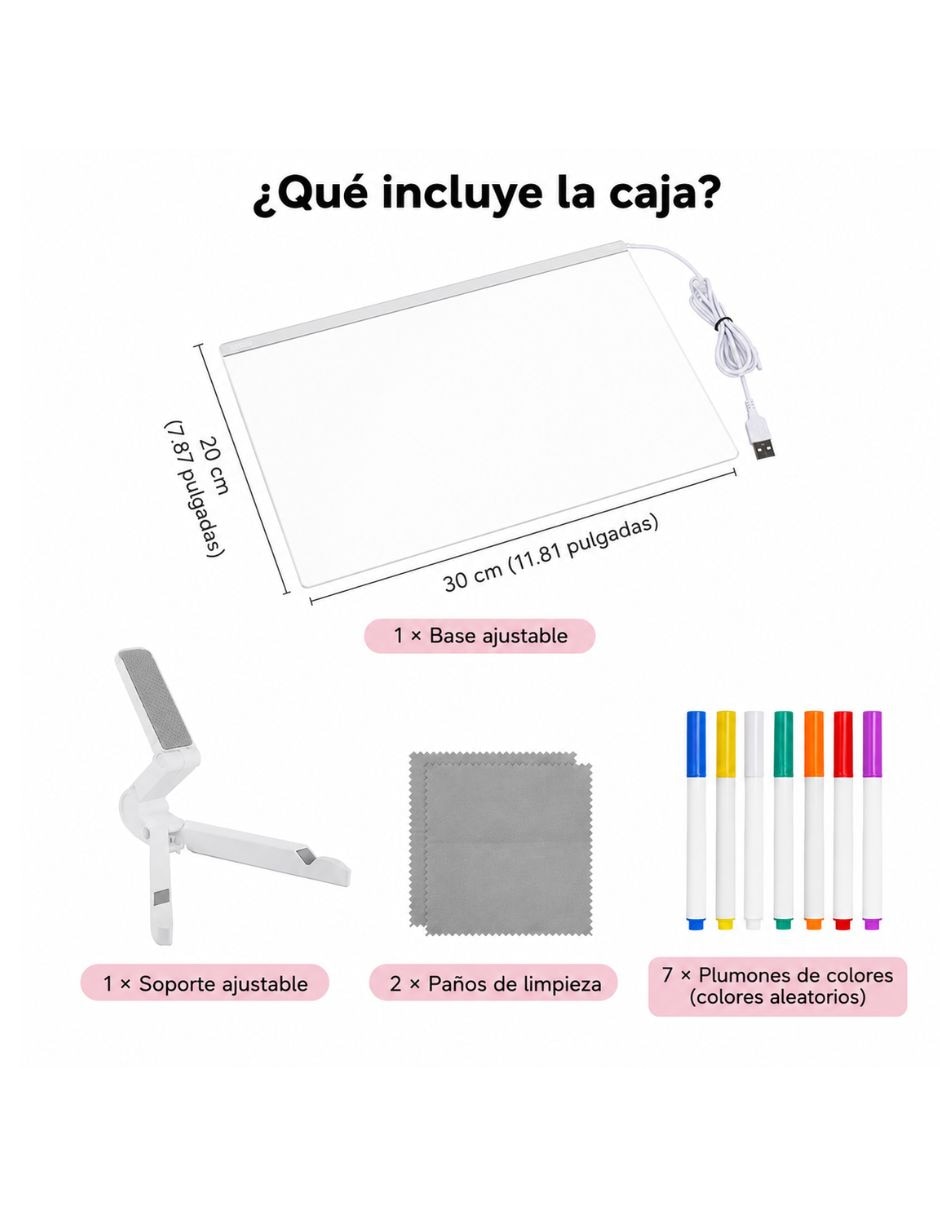Pizarrón mágico de plástico 5