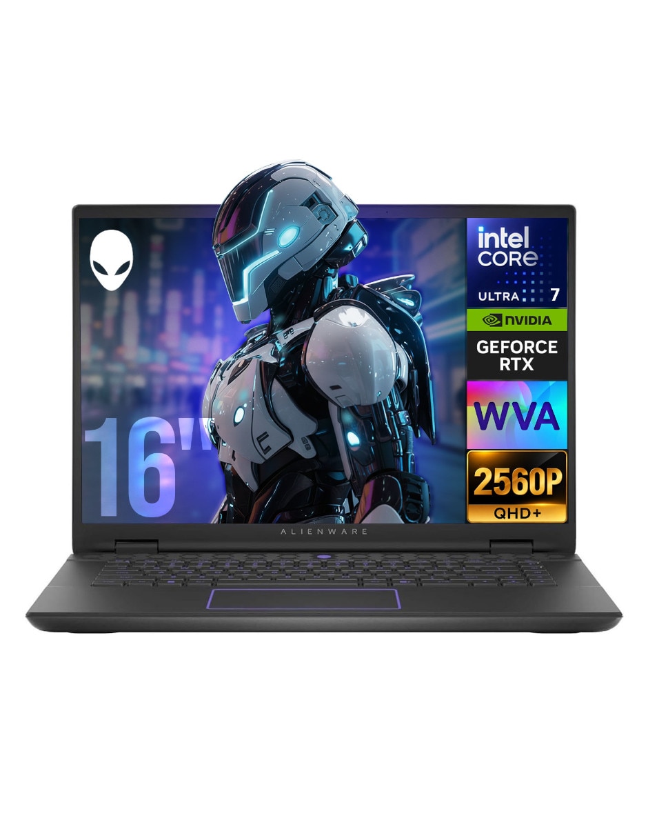 Laptop gamer 16 pulgadas qhd+ intel core ultra 7 nvidia geforce rtx 4070 16 gb ram 1 tb