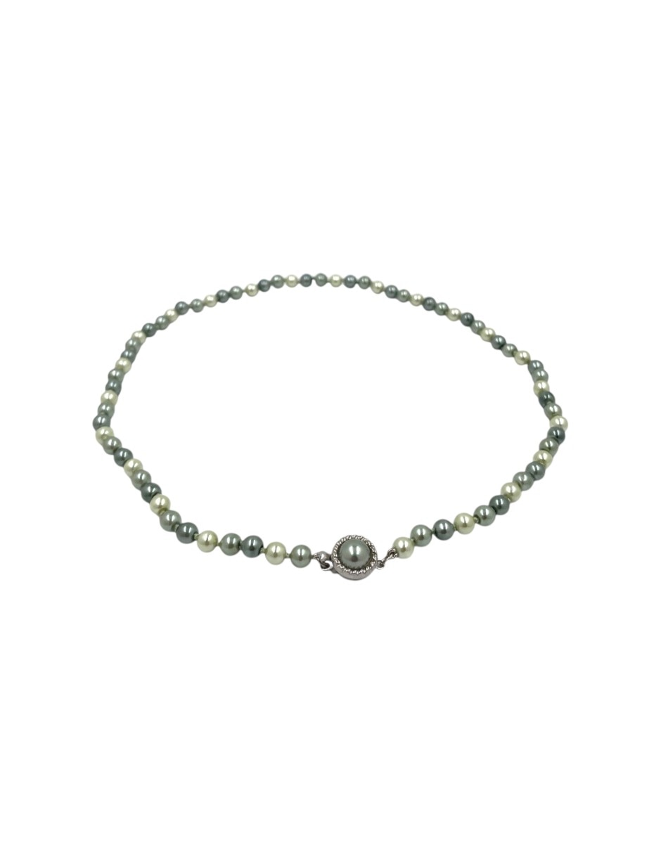 Set joyería arette de perla